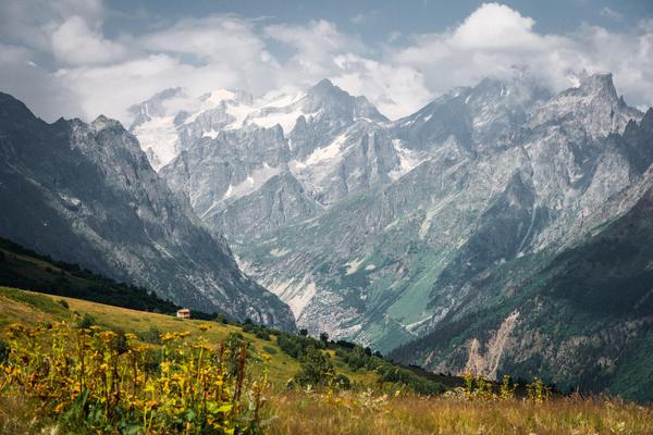 Great Caucasus Mountain Range