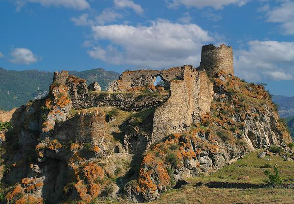 Atskuri Fortress in Borjomi Valley, Georgia