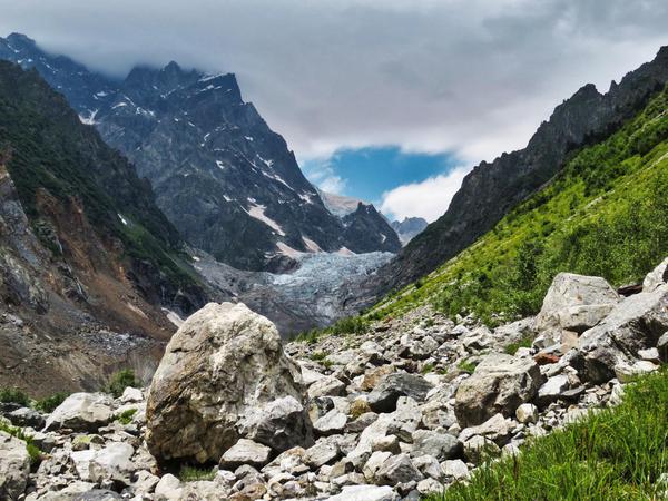 Discover Georgia's rugged beauty on a guided glacier hike