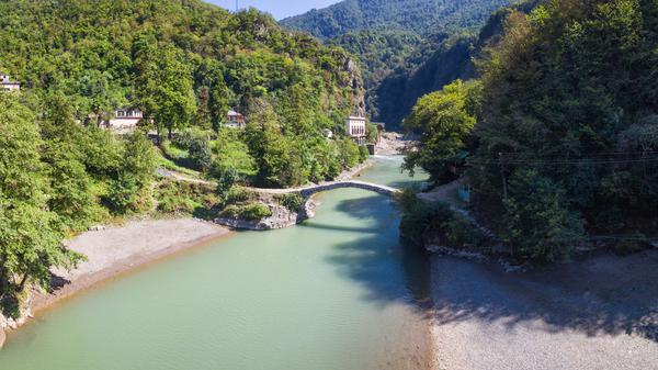 Makhuntseti Bridge in Keda District of Ajara