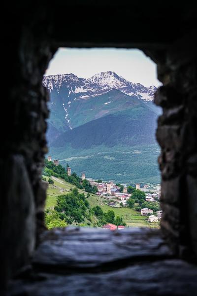 View From Inside a Svan Tower