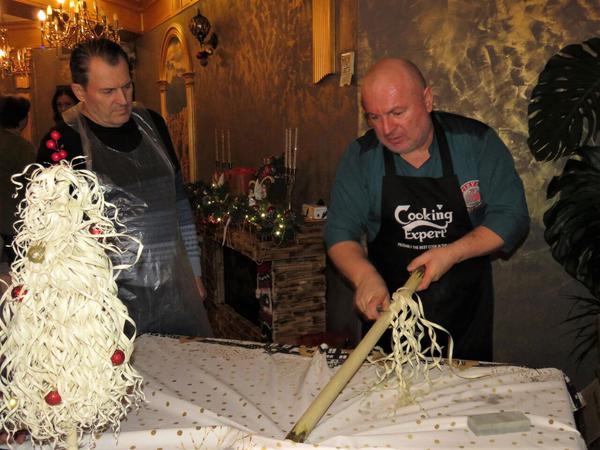 Making of chichilaki christmas tree