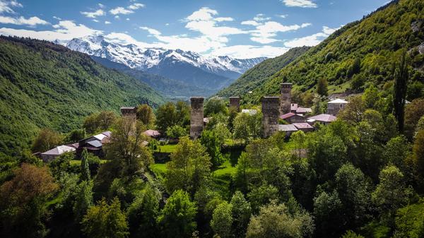 Latali Village in Mestia, Svaneti