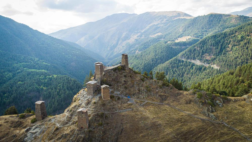 Keselo Fortress: A 12th Century Stronghold in the Scenic Tusheti Region of Georgia