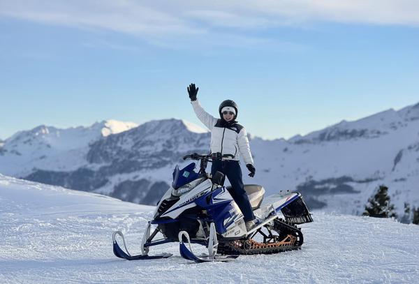 Snowmobile Tour in Gudauri