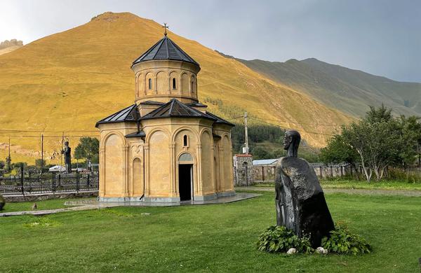 Sno Church in Kazbegi Municipality, Georgia