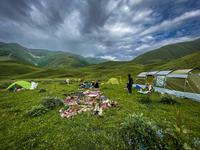 Tent Camping in Tusheti