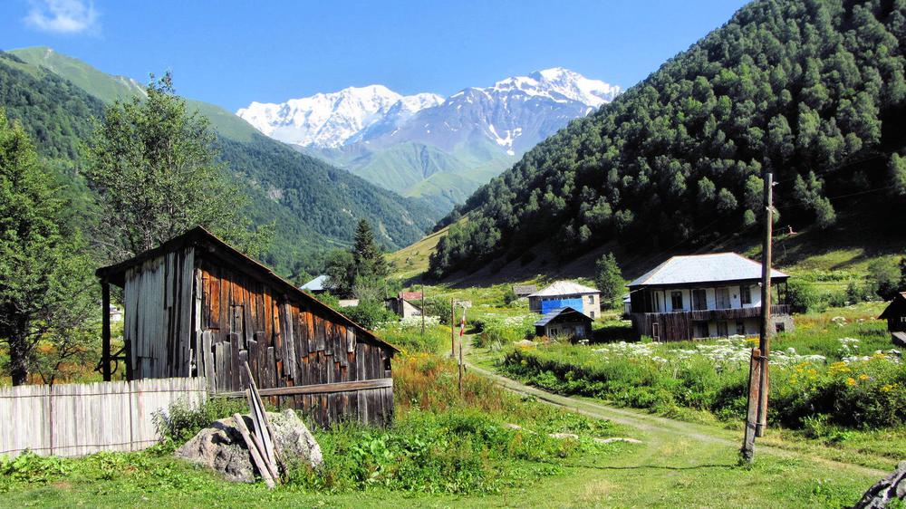 Mele - A Charming Highland Village in the Racha-Lechkhumi and Kvemo Svaneti Region, Georgia