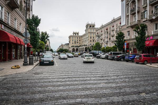Marjanishvili Square in Tbilisi