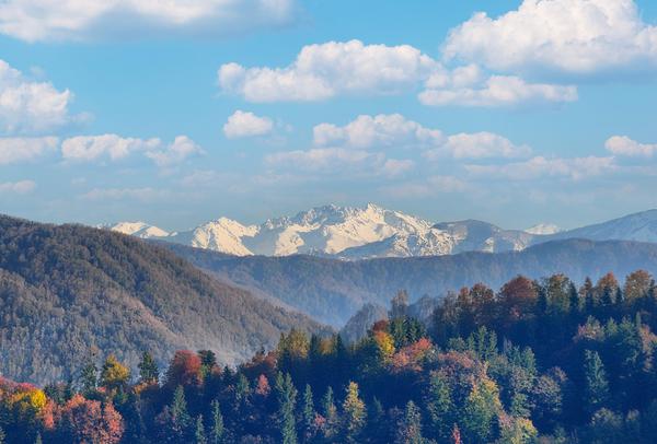 Adjara Mountians View From Anaria Mount