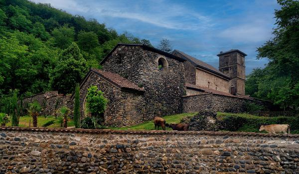 Ubisi Monastery in Georgian Imereti