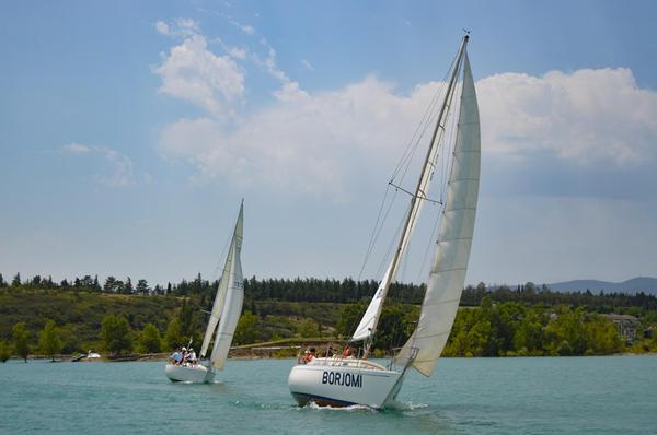 Yachting at Tbilisi Sea