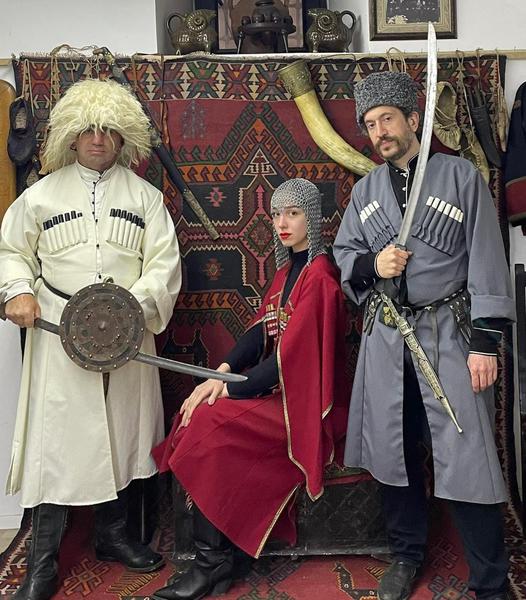 Georgian sword master class in Tbilisi