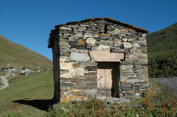 Chazhashi Savior Church in Ushguli Community