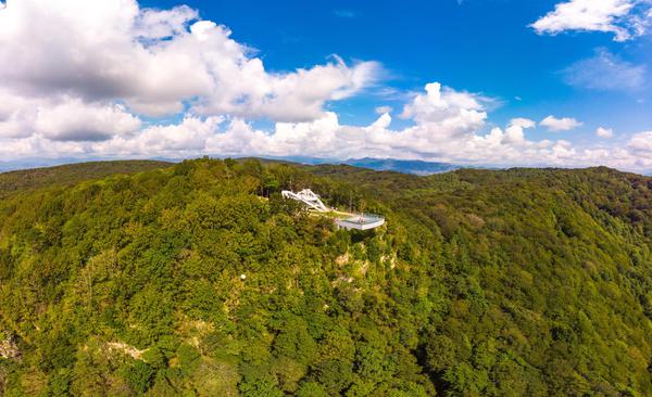 Sataplia Nature Reserve From Above