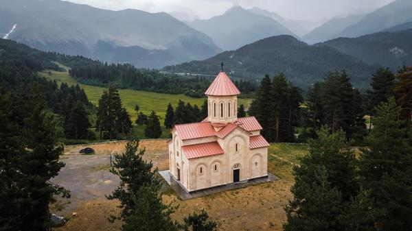 Cathedral of Iveria Virgin Mary in Svaneti