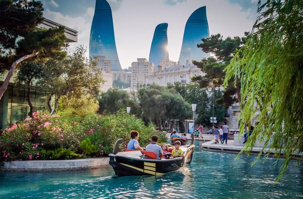 Baku Downtown & Flame Towers