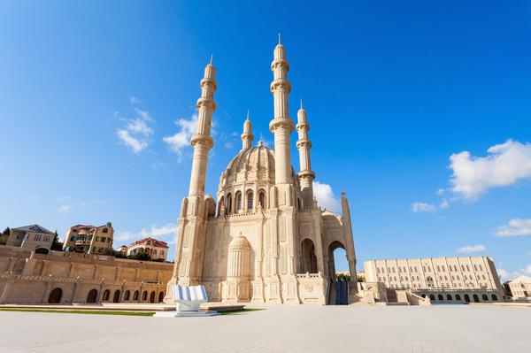 Heydar Aliyev Mosque in Baku