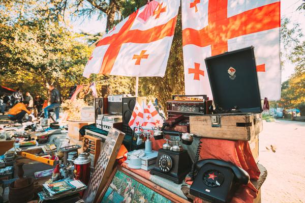 Shopping Experience in the Flea Market of Tbilisi