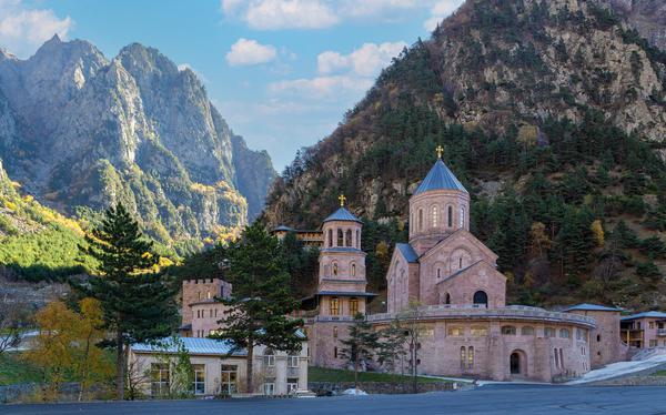 Dariali Monastery in Georgia