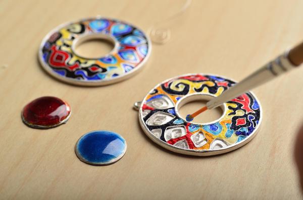 Enamel Jewelry Artwork