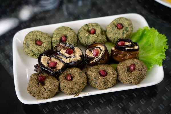 Assorted Pkhali Georgian Traditional Meal