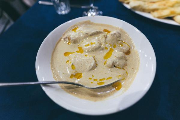 Georgian Satsivi — Chicken in Walnut Garlic Sauce