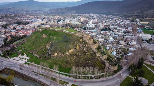 Gori Fortress Aerial View, Georgia