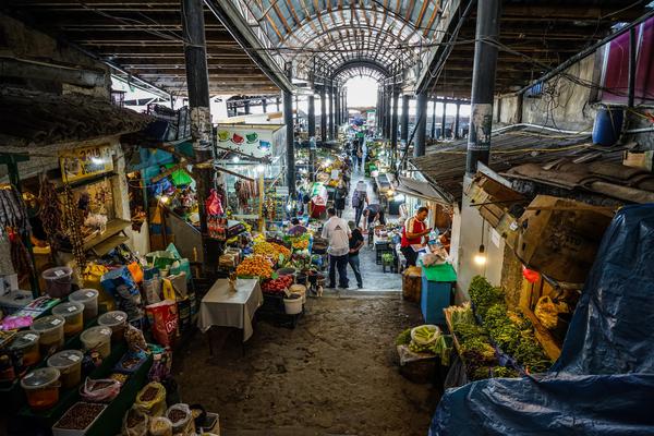 Telavi Bazaar Food Market