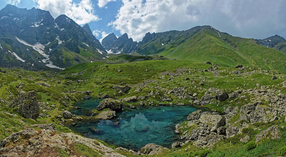 Abudelauri Lakes: A Mesmerizing Trio of Lakes in Georgia's Caucasus Mountains