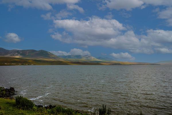 Paravani Lake in Georgia