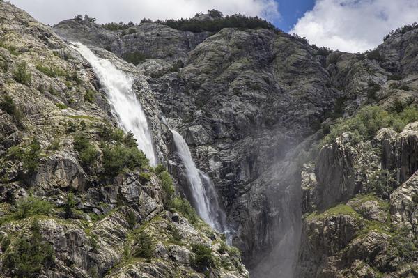 Ushba (Shdugra) Waterfall