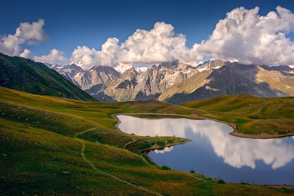 Koruldi Lakes: Serene Beauty and Majestic Mountains in Svaneti, Georgia