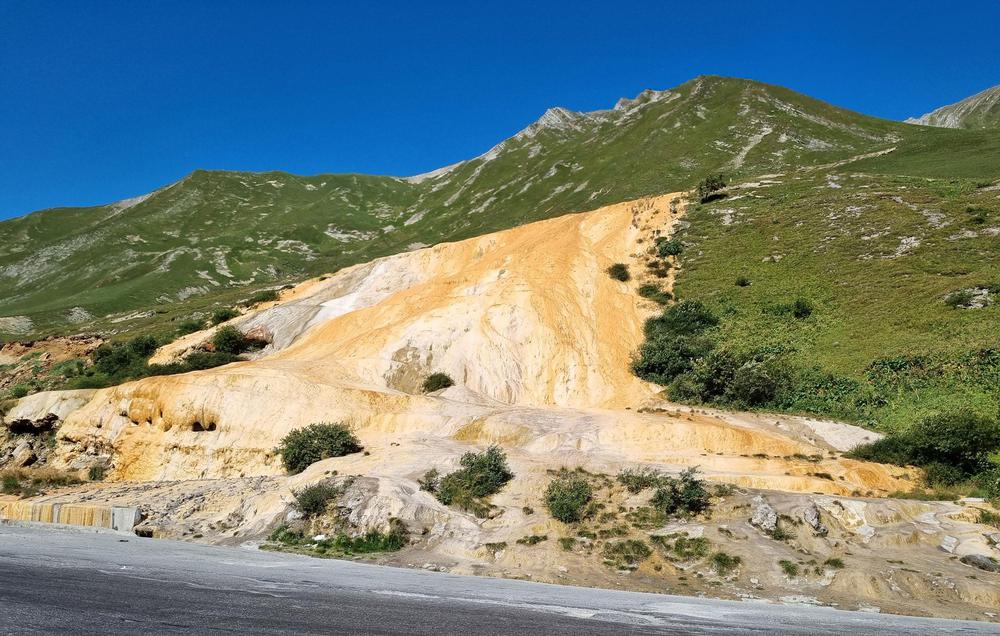 Jvari Pass Travertine: A Mesmerizing Geological Gem in Georgia