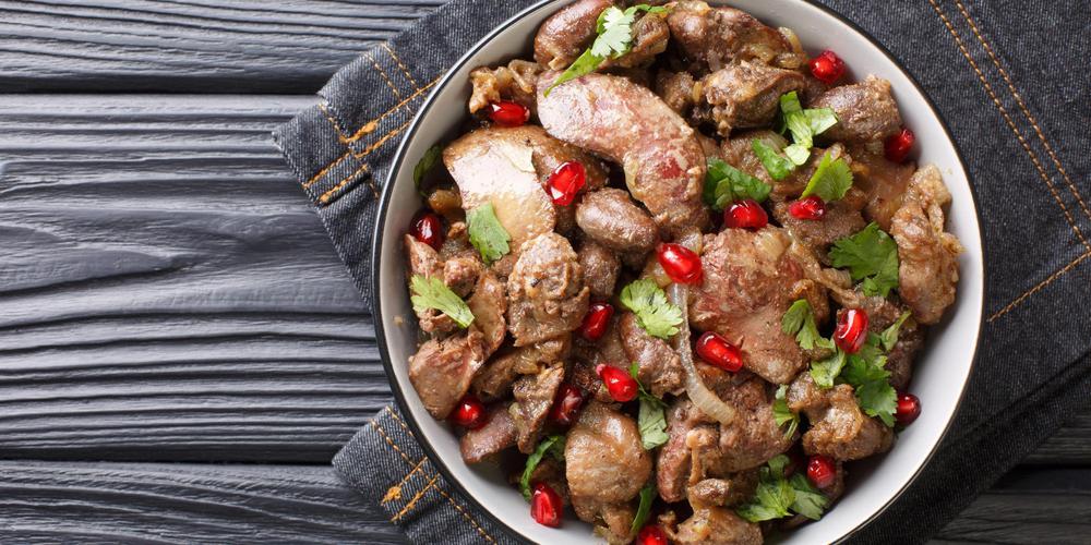 Kuchmachi: Georgian Dish with Heart, Liver, and Kidneys