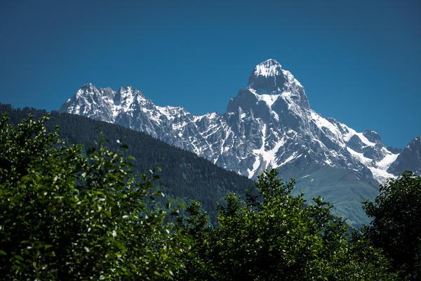 High Peak of Caucasus Mountains