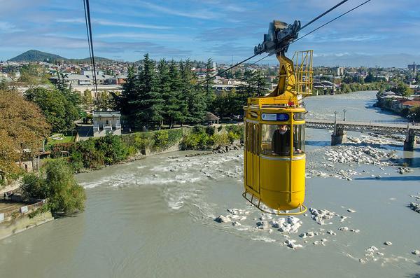 Kutaisi Cable Car over Rioni River