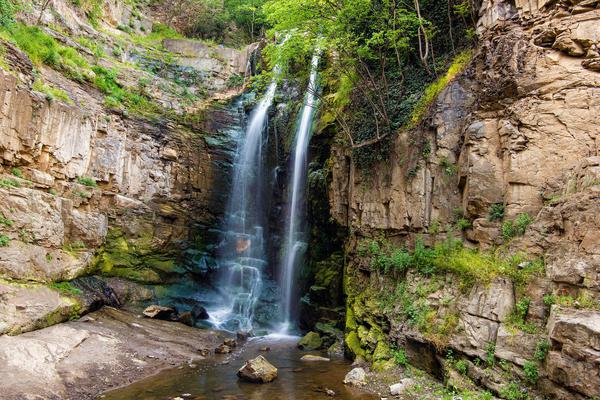 Leghvtakhevi Waterfall in Tbilisi