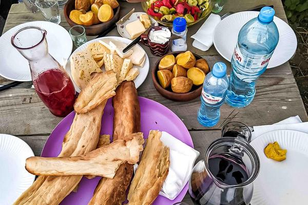 Lunch During a Horse Riding Tour on Trialeti Ridge