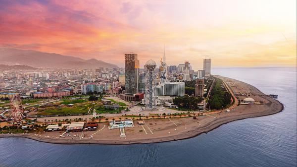 Batumi at Sunset, Adjara republic