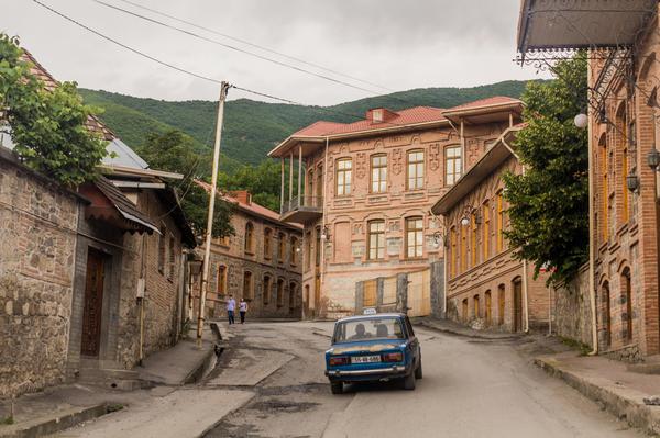 Sheki Streets, Azerbaijan