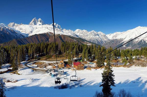 Hatsvali Ski Resort in Svaneti