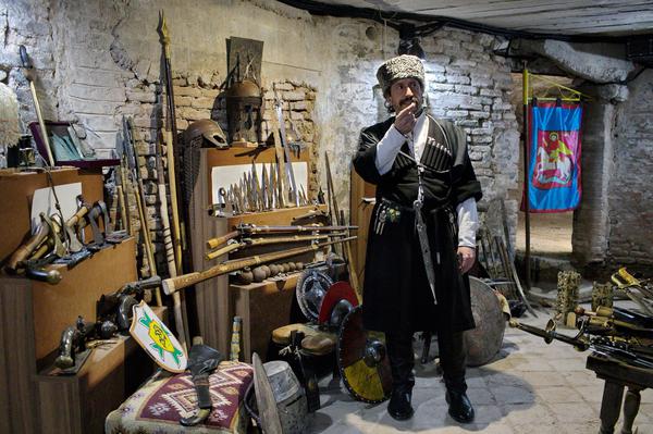 Georgian sword master class in Tbilisi