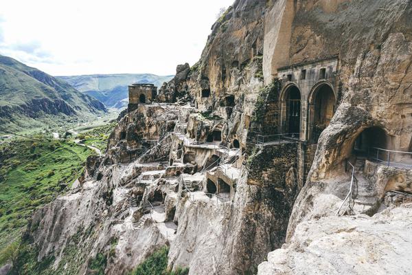 Vardzia Cave Town in Georgia