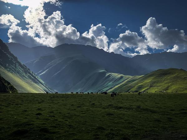 Tusheti Landscape in Georgia