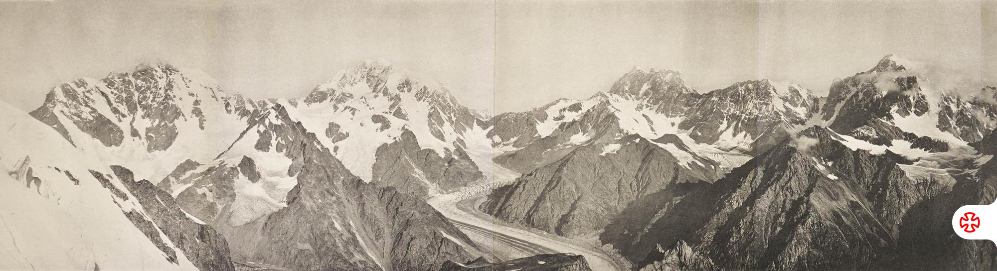 Old Photo from The exploration of the Caucasus by Douglas W. Freshfield