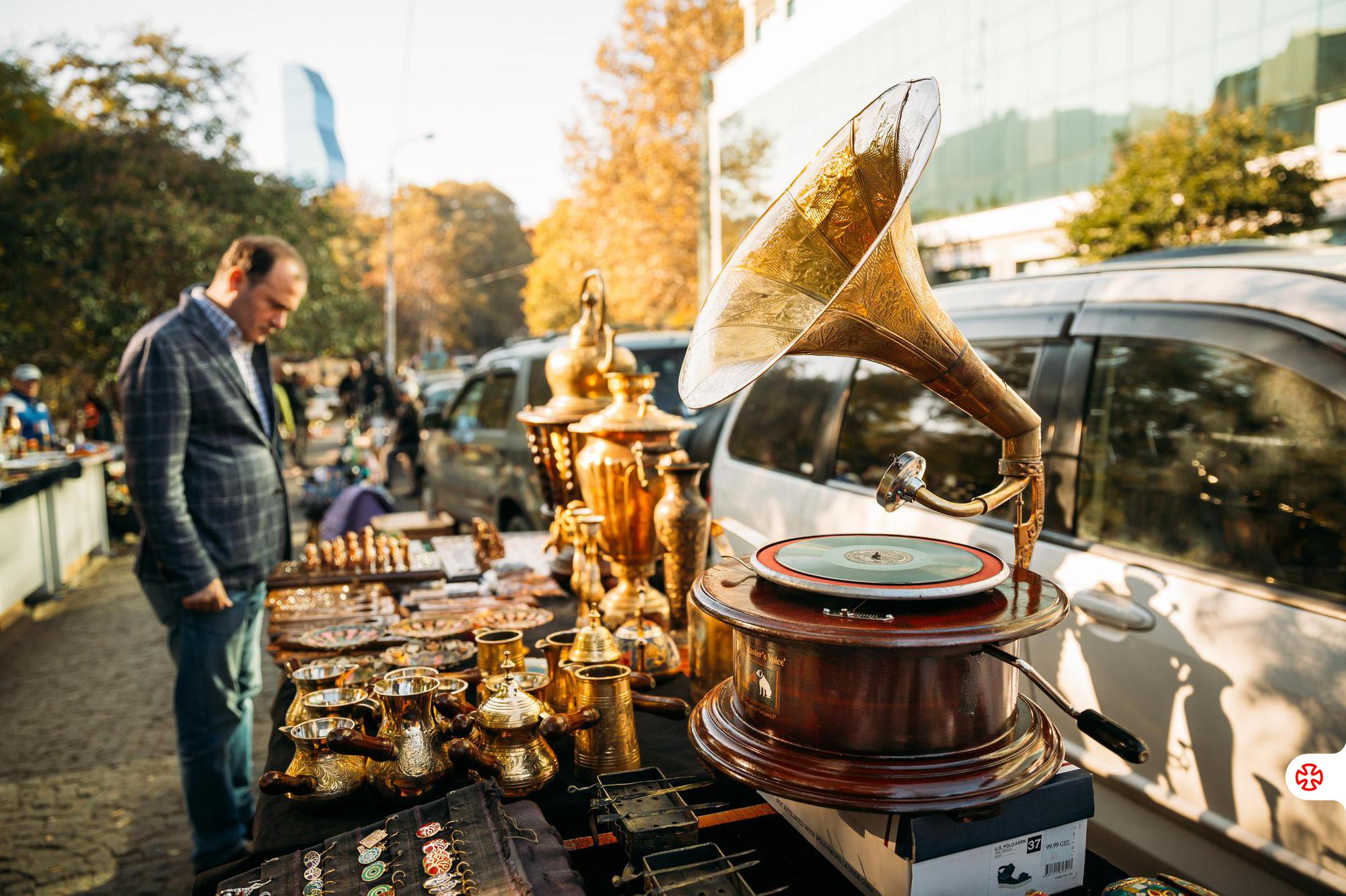 Tbilisi flea market at the Dry Bridge