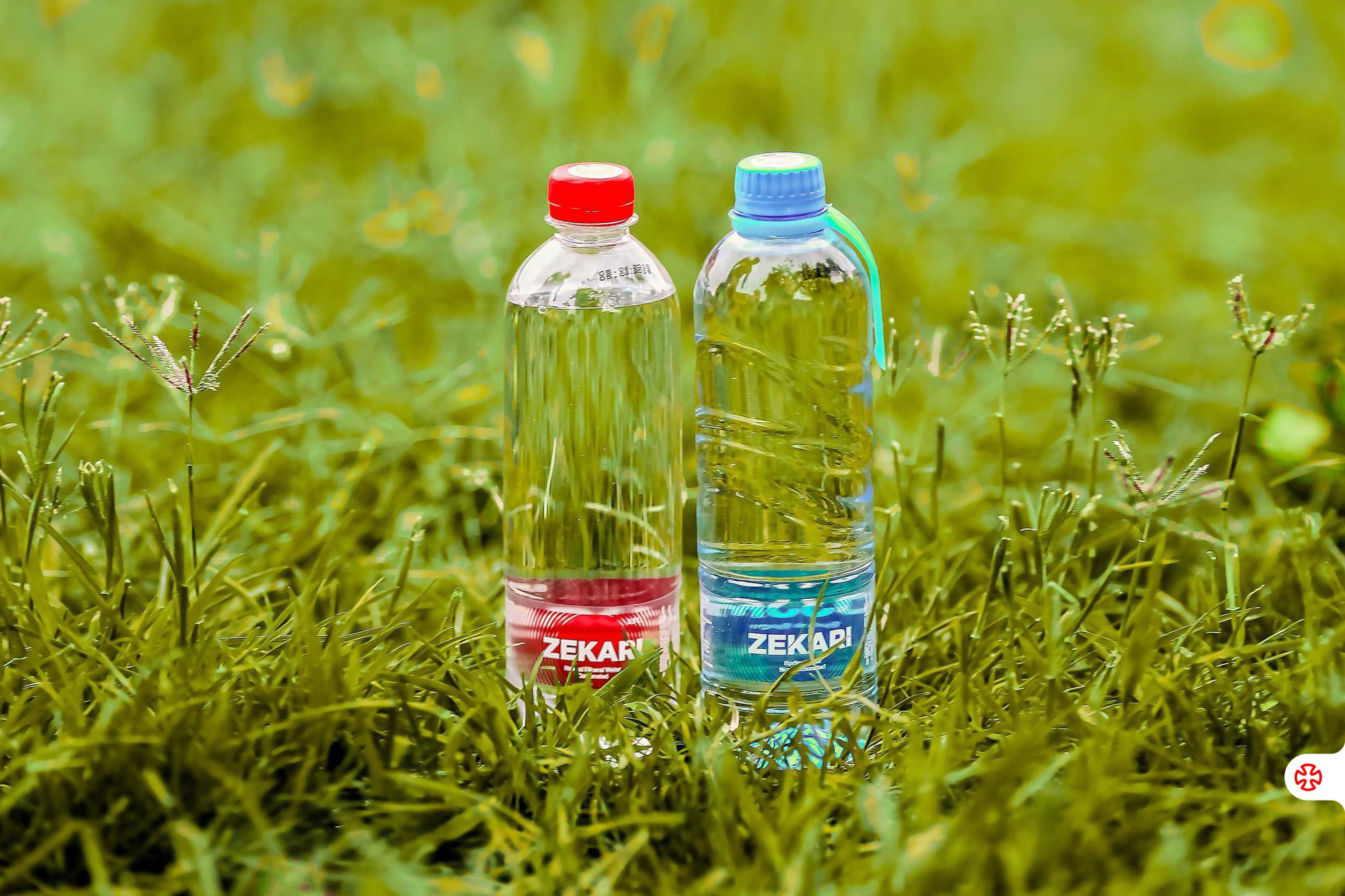 Bottles of Zekari Mineral Water