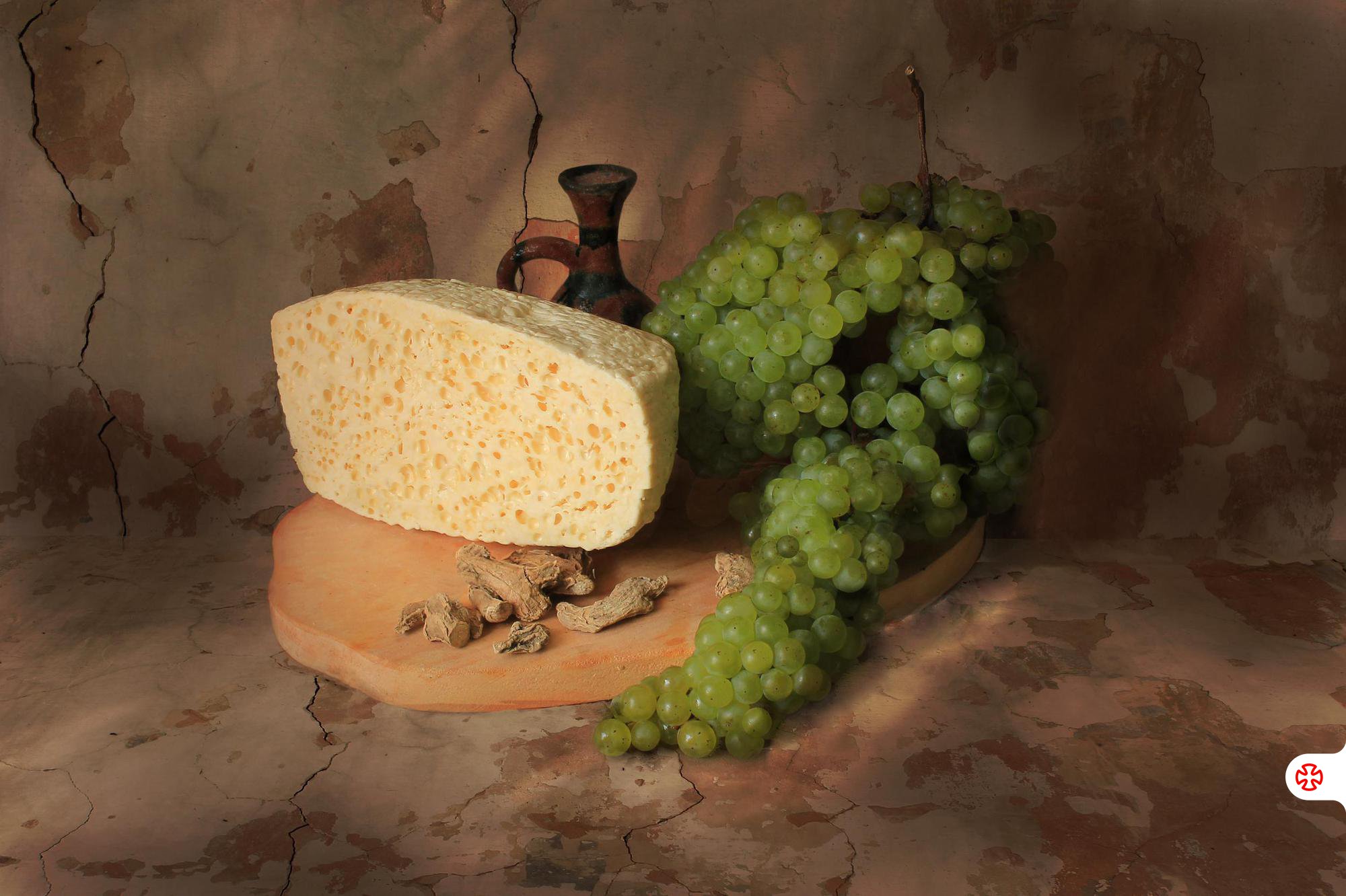 Georgian Cheese and a Wine Grape